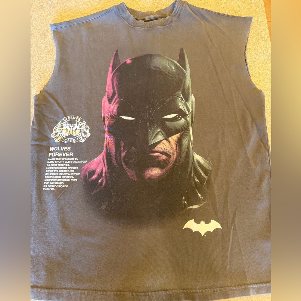 Darc Sport Wolves Marvel Batman Sleeveless T-Shirt.